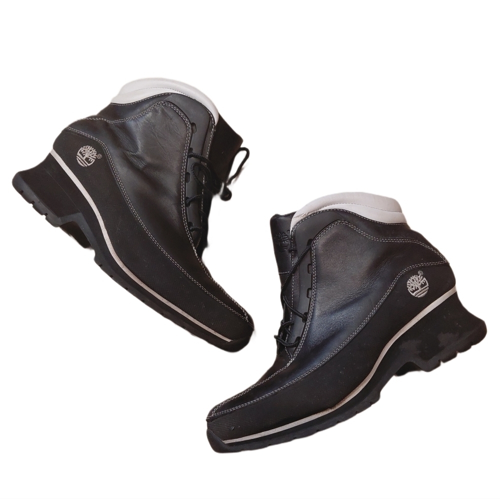 Timberland Women's Size 10 M Black and White Booties